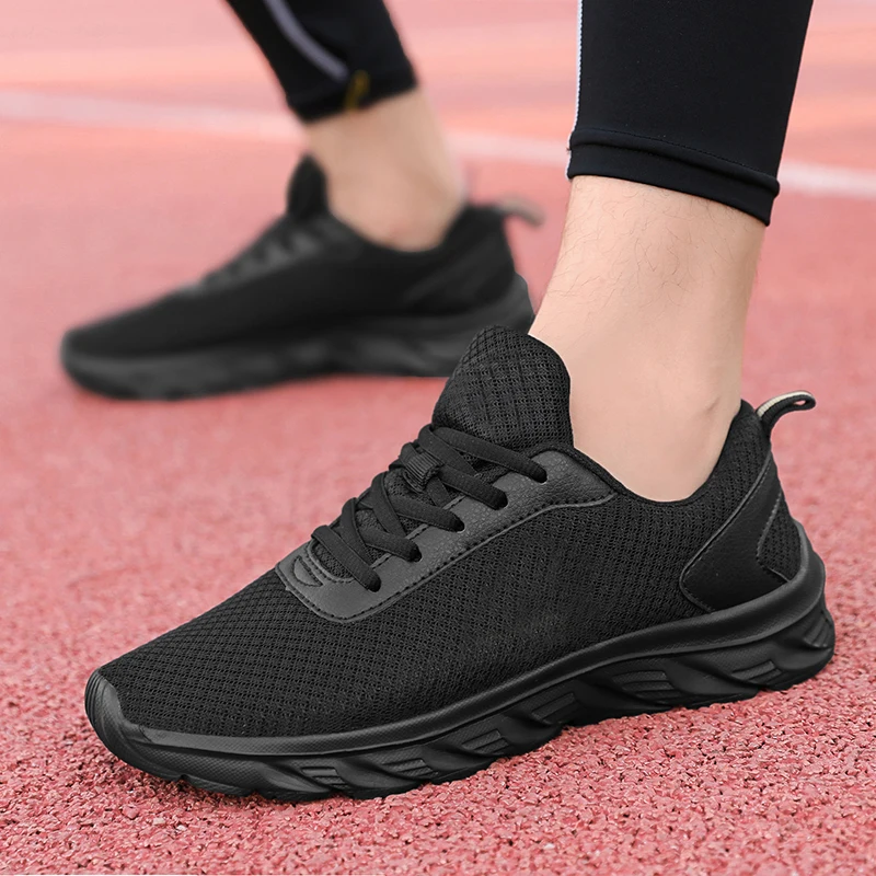 

Новая обувь для мужчин, мужские кроссовки высокого качества, дышащая модная повседневная обувь для спортзала, легкая прогулочная обувь больших размеров