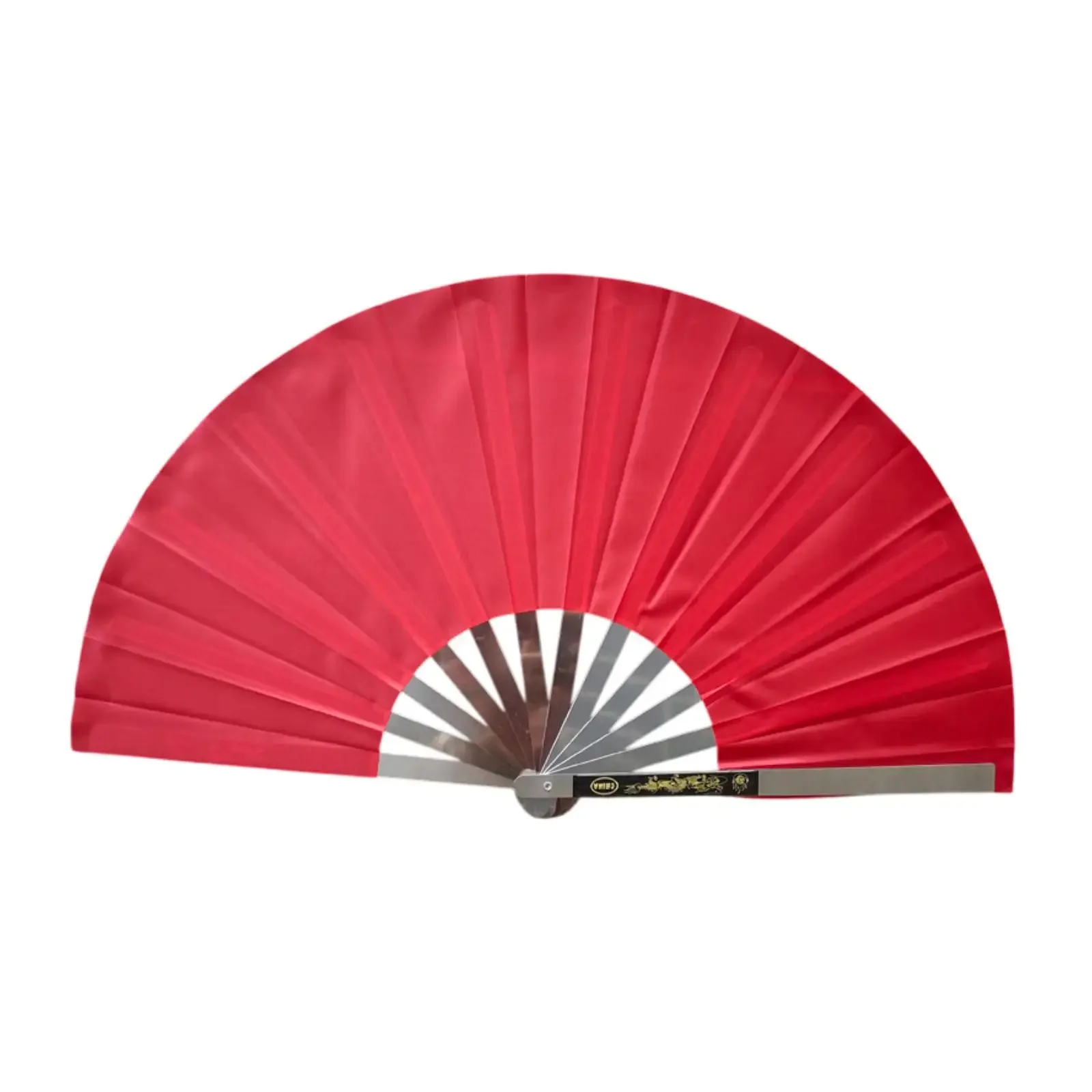 Stainless Steel Folding Hand Fan Tai Chi Fan for Bars Martial Arts Fans Gift