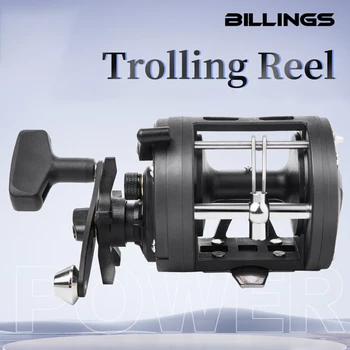 BILLINGS Trolling Drum Fishing Reel 1
