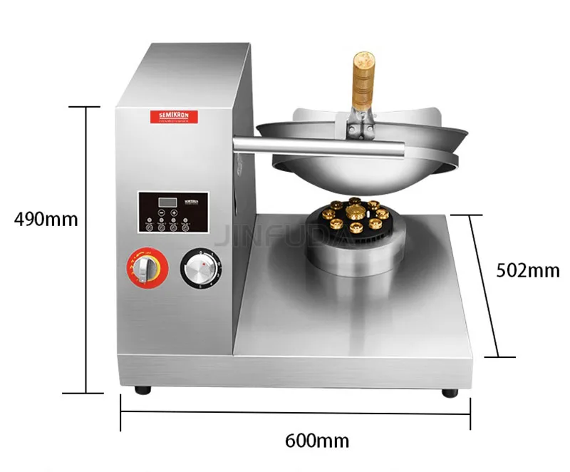 Mesa inteligente automática elétrica cozinhar wok máquina de cozinhar robô automático máquina de cozinhar alimentos inteligência de alta tecnologia