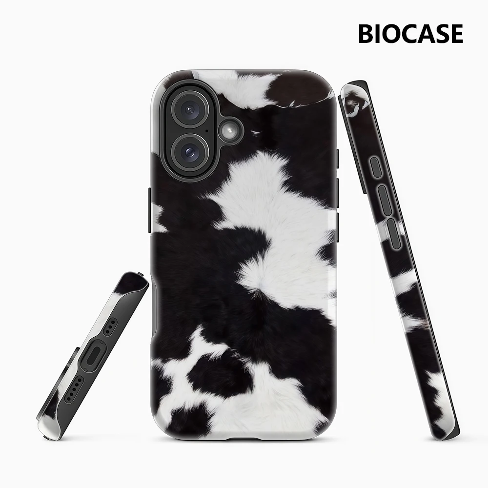 Kuhmuster IPhone 17 Must-Haves Handyhülle für IPhone 17 16 15 14 13 12 Pro Max Plus Doppelschichtige Rückseite
