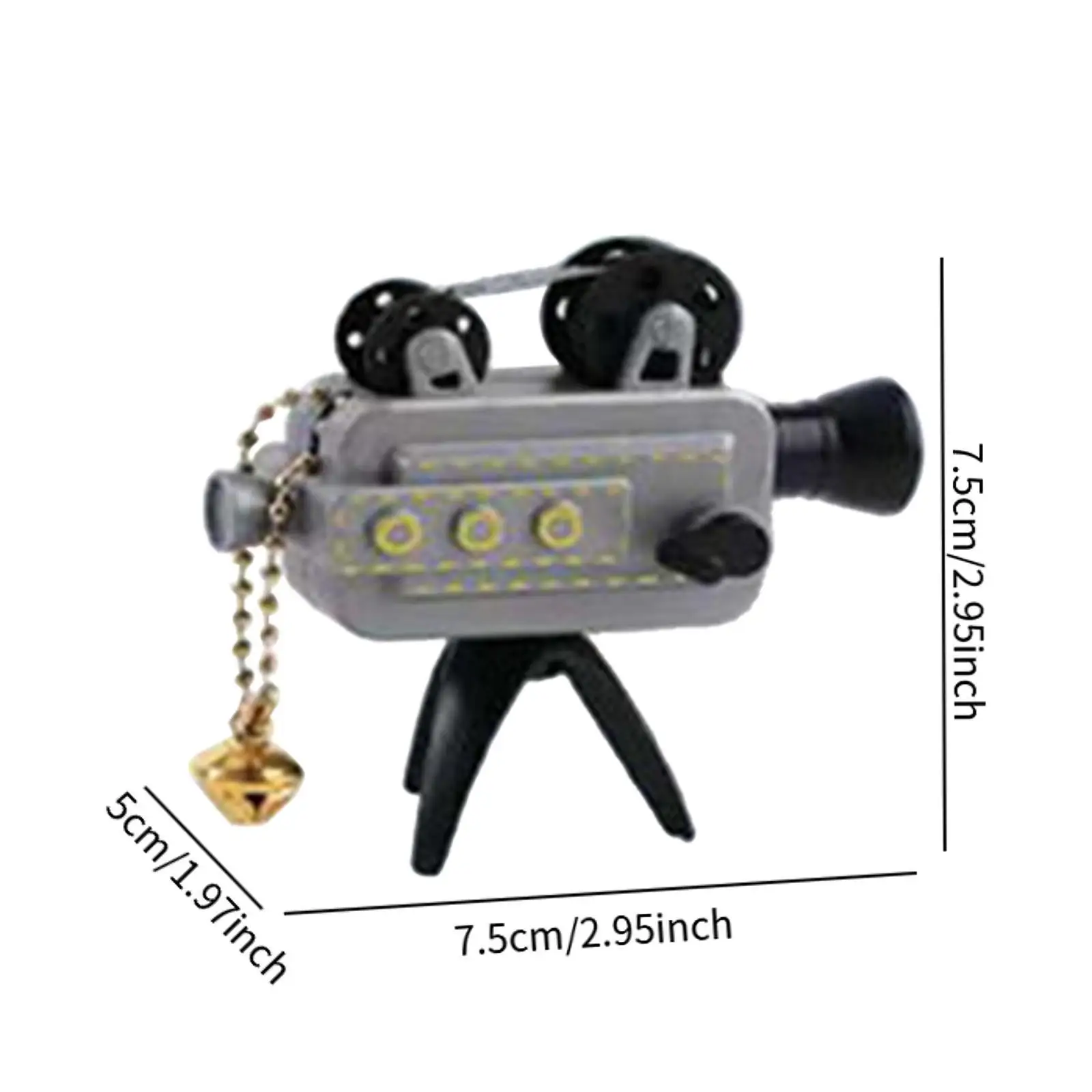 Projector Desktop Crafts Retro Film Projector Model Toy Collectible Decor Home Ornaments for Living Room