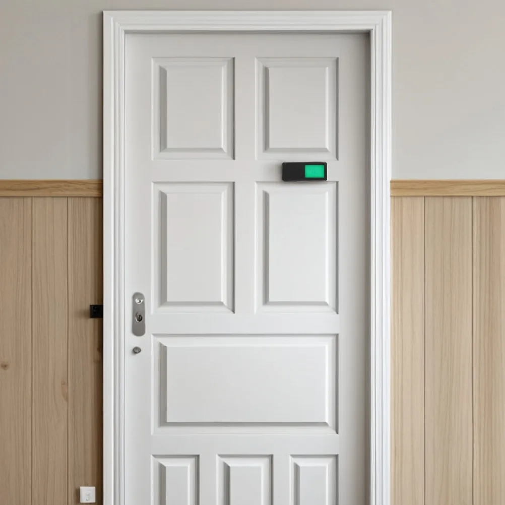 2pcs Privacy Sign Board for Office Restroom Conference Room – Do Not Disturb Vacant Occupied Sliding Door Indicator