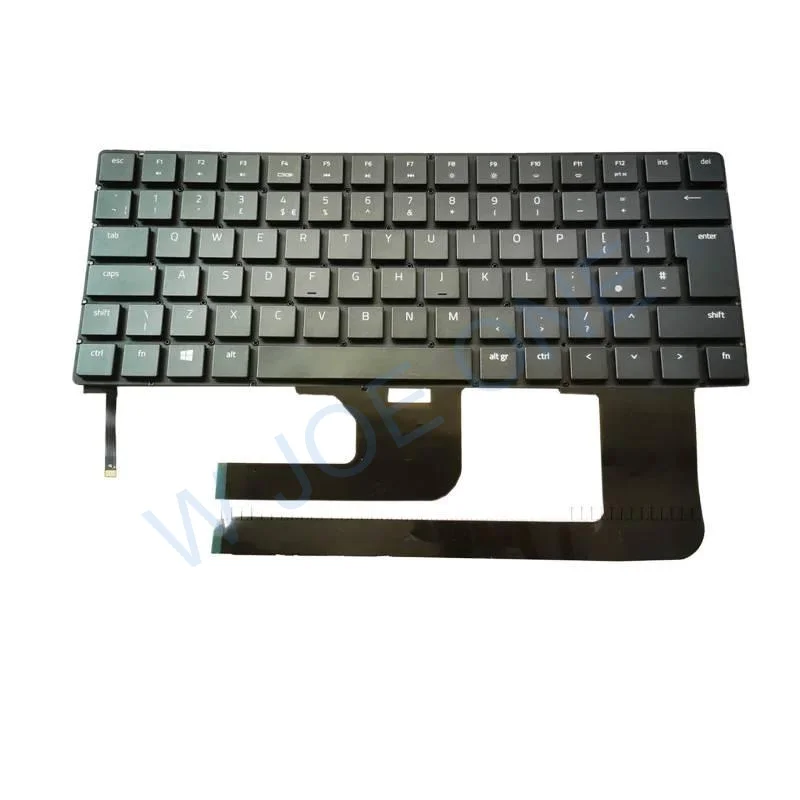 Teclado del Reino Unido del ordenador portátil AD + para RAZER Blade 15 12462263-00 2B-BBW20R100 91100124960