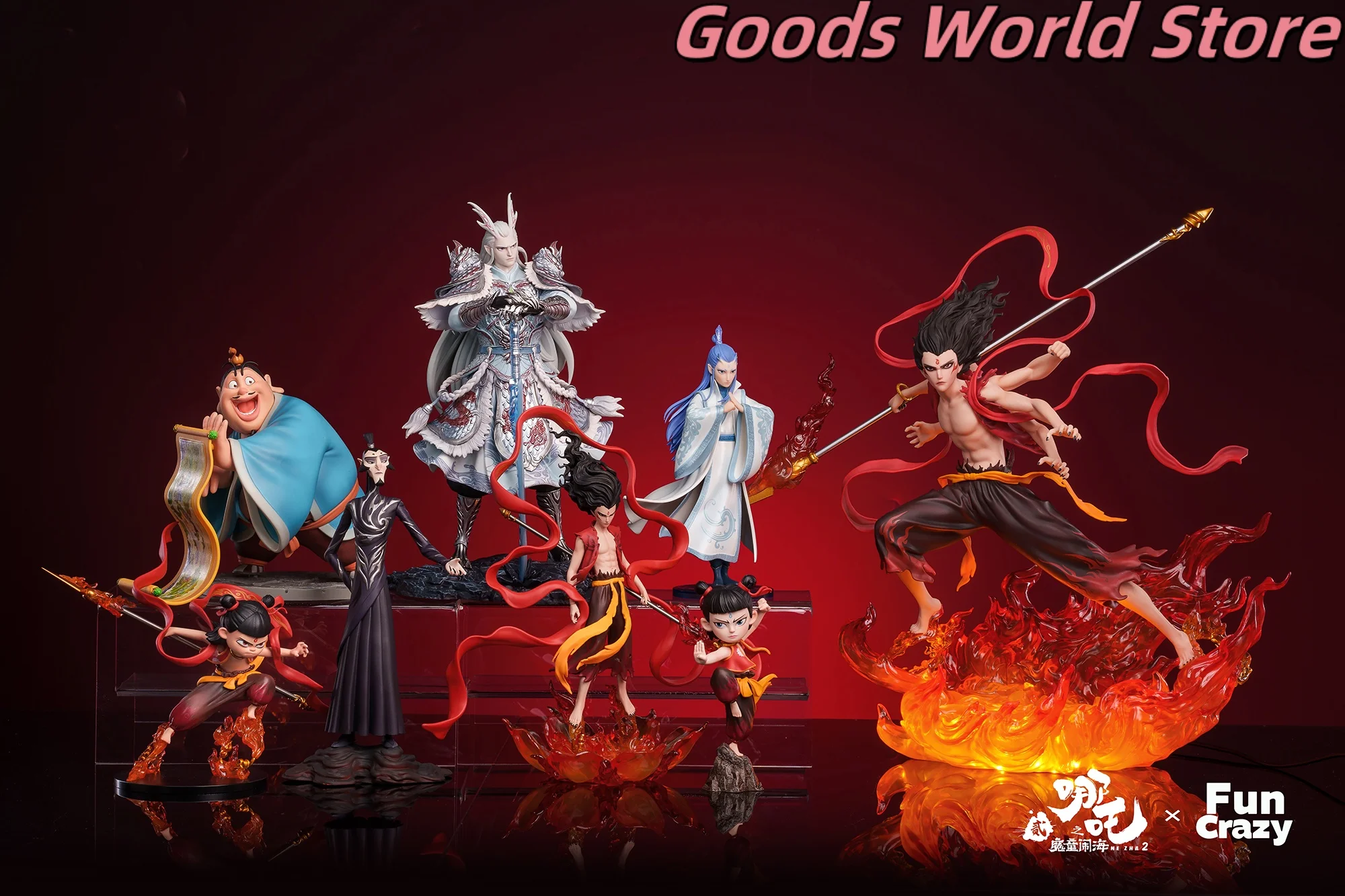 

Original Movie Film Ne Zha 2 Aobing Shen Gongbao Taiyi Zhenren figurine Model ornament Cosplay Costume Anime ACGN Halloween Gift