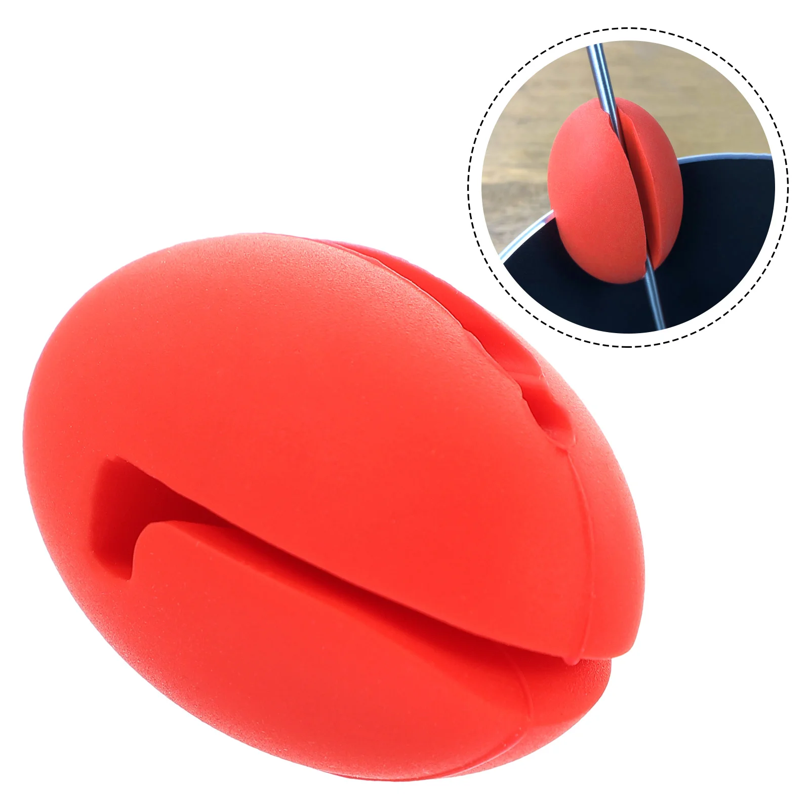 Clip de sonda fija para olla, soporte de silicona para termómetro, Clip para termómetro, fabricación de dulces, sonda de temperatura, soporte de