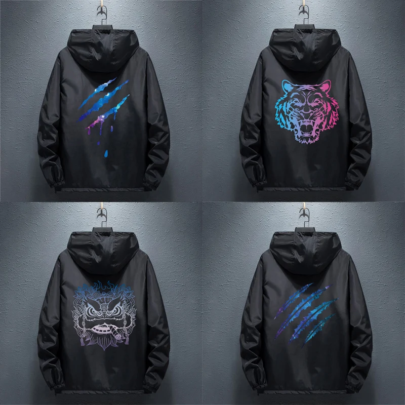 العصرية الصبي Thiened Jaet الخريف الشتاء البوليستر النسيج عارضة Sle معطف الطالب الشباب ular فضفاض صالح معطف