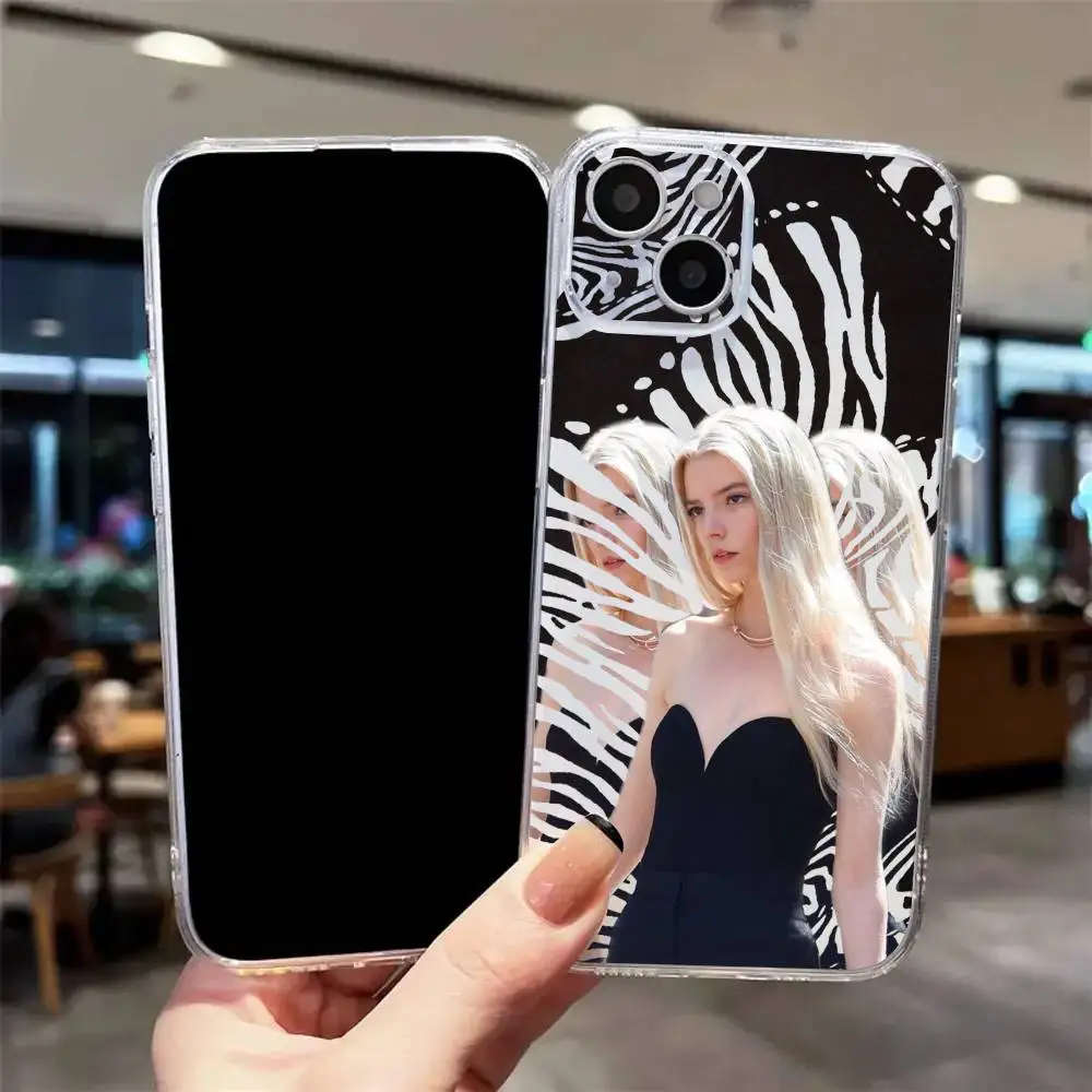 

1PC A-Anya Actor T-Taylor Phone Case IPhone 16 15 14 12 11 Pro Max 12Mini Shockproof Soft Clear Cases Coque