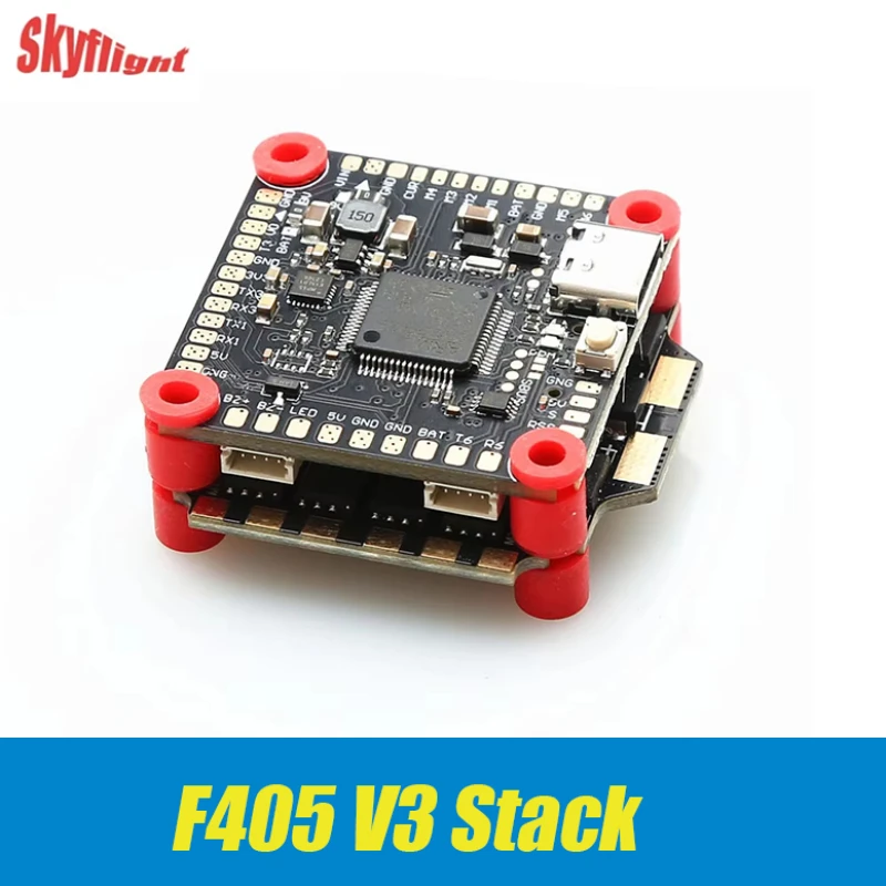 

F405 V3 F4 V3S Flight Control FC Support BetaFlight/INAV BLS-50A/60A 4in1 ESC Stack For RC FPV Drone Plane Quadcopter