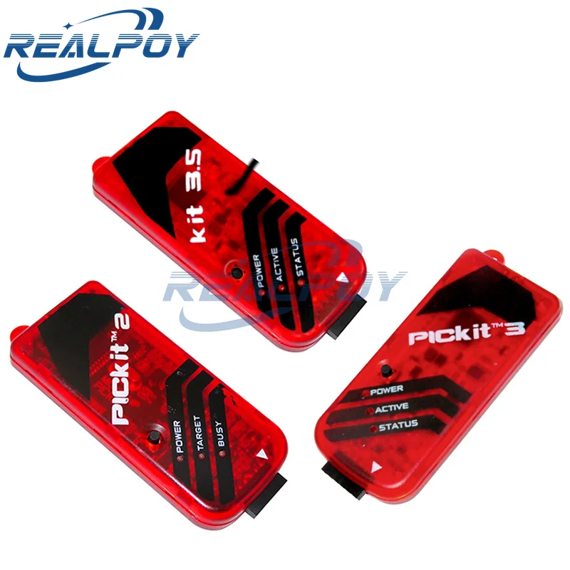 Programmeur PICKit2 PICKIT3 PICKit3.5 + PIC ICD2 PICKit 2 PICKIT 3 PICKIT 3.5, adaptateur de programmation, siège de programmeur universel