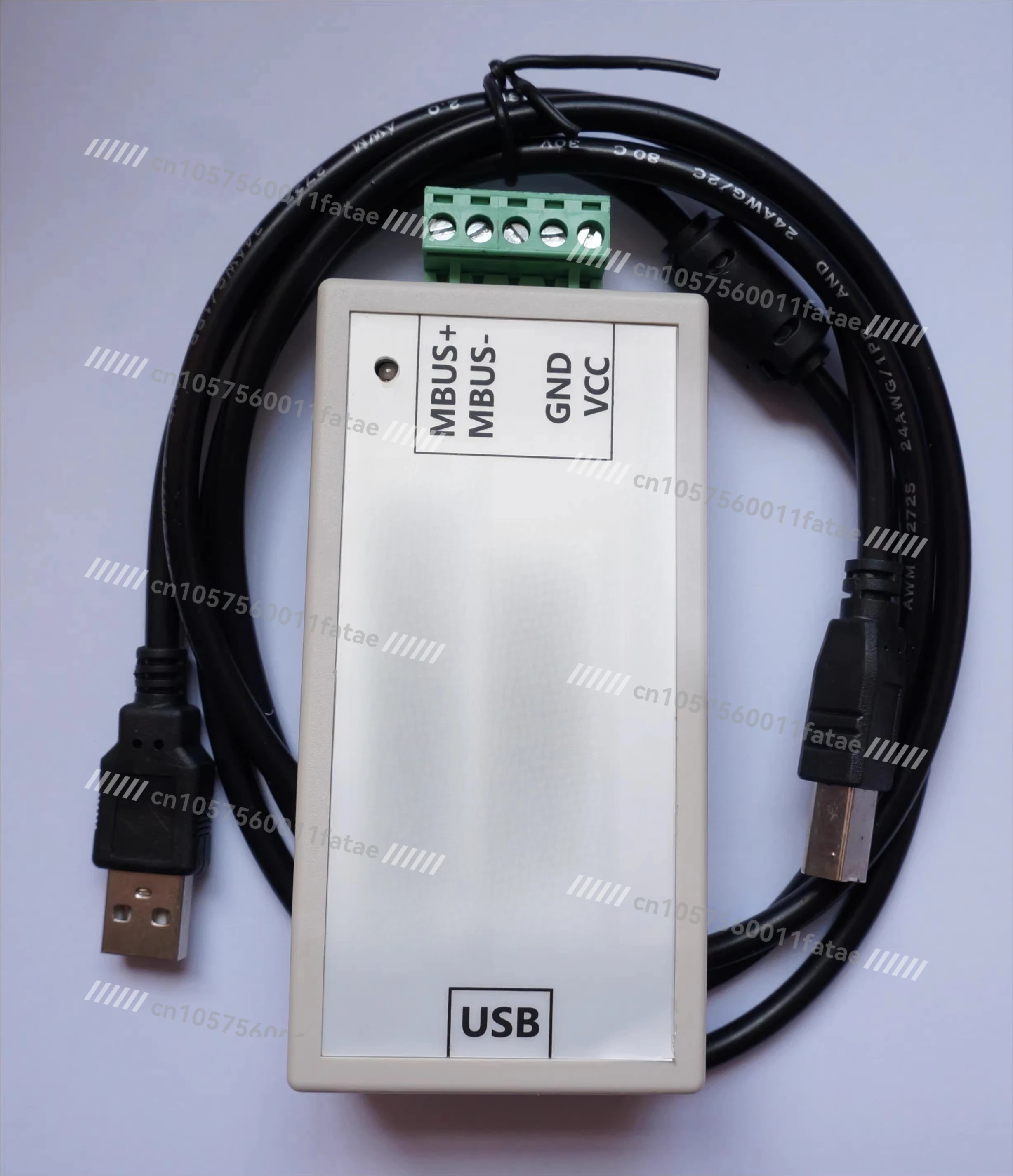 M-BUS To USB Converter USB To MBUS Master Station, Meter Reading USB Power Supply, Can Connect 200 Meters