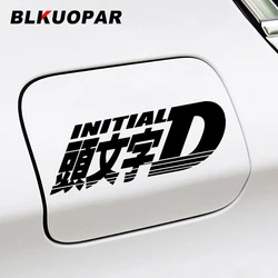 BLKUOPAR-Autocollants de voiture Anime japonais, décalcomanie imperméable, crème solaire, Windows, coffre, casque, décoration de moto, Initial D, Rick