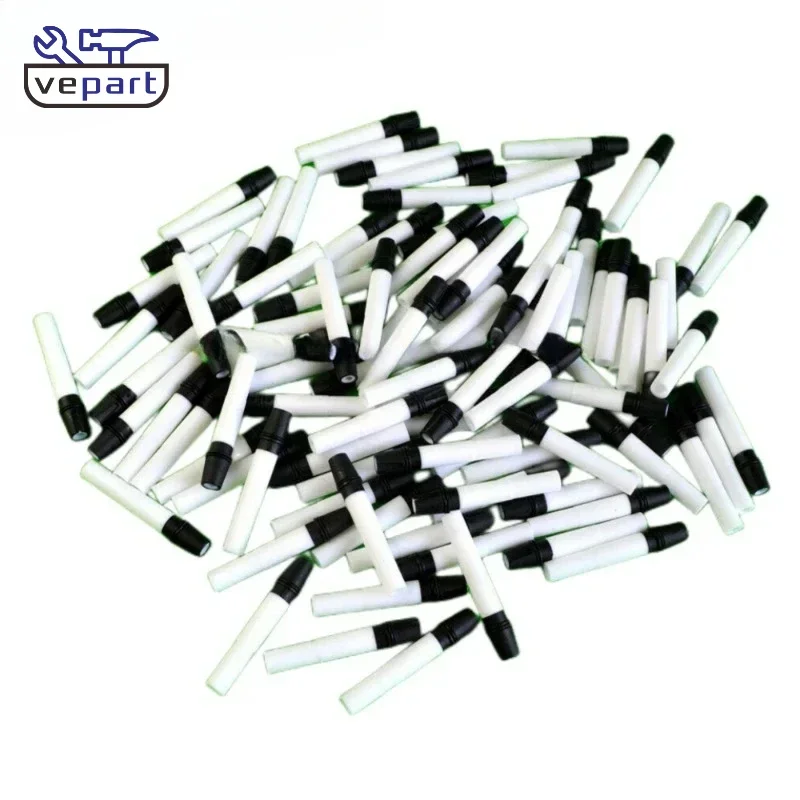 50/100 PCS PTFE 1006485 Replacement Venturi Insert Sleeve Black and white model IG06 for Gema OptiFlow IG06 Powder Spray Pump