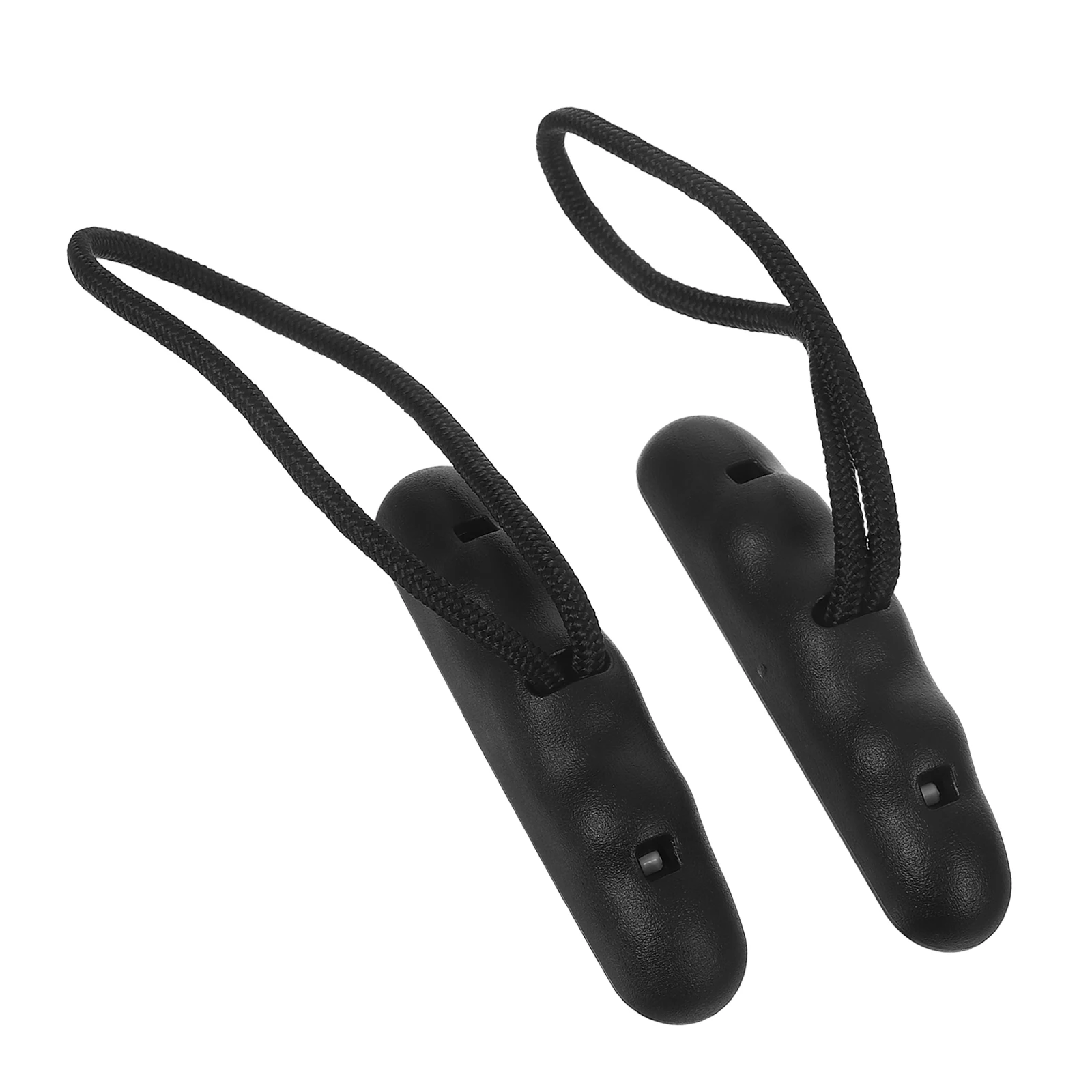 

2pcs Kayak Handle Replacement Plastic T-Handle Nylon Cord Durable Weather Resistant Ergonomic Design For Canoe Boat Outdoor