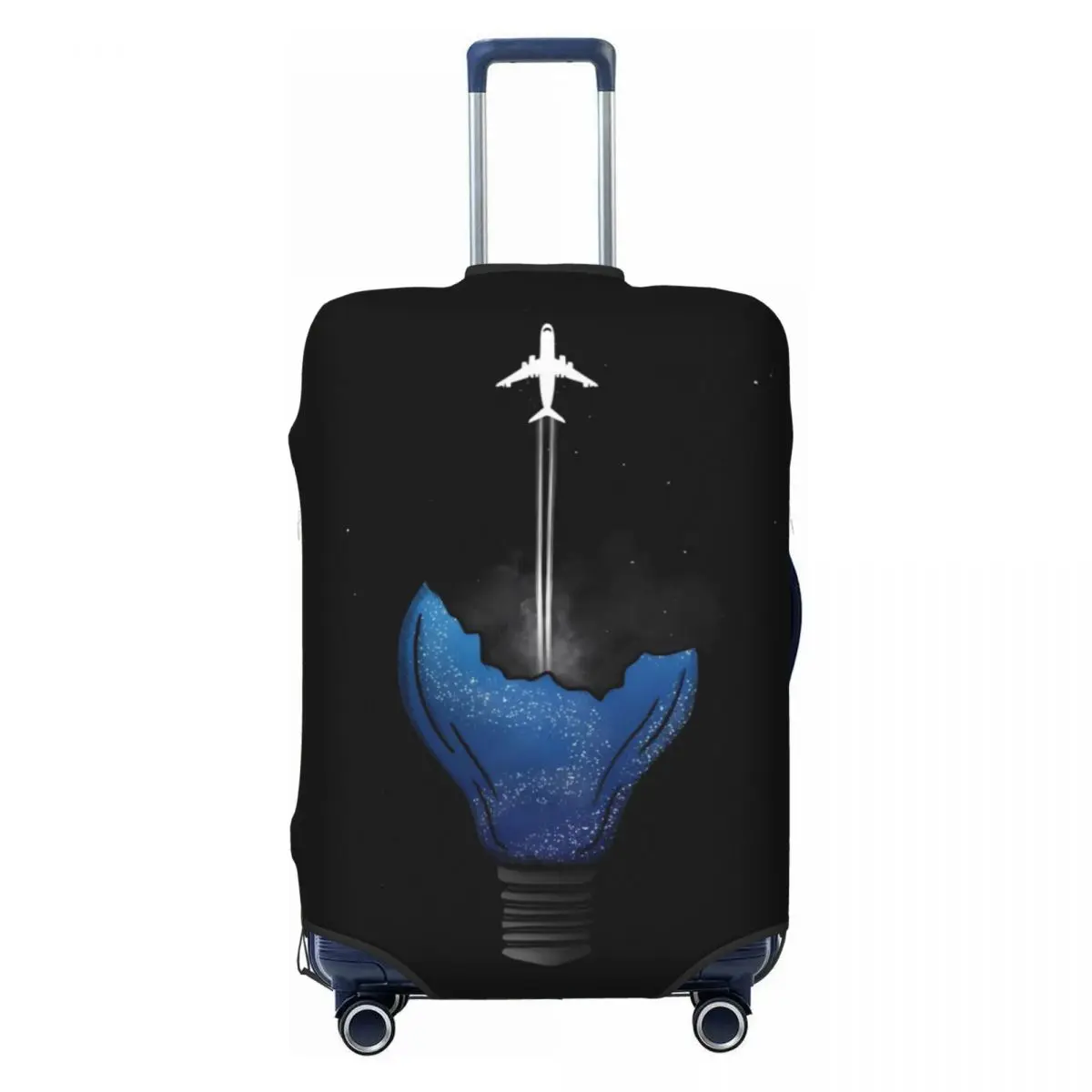 Galaxy Flight Suitcase Cover Cartoon Fun Cruise Trip Protector Luggage Accesories Flight