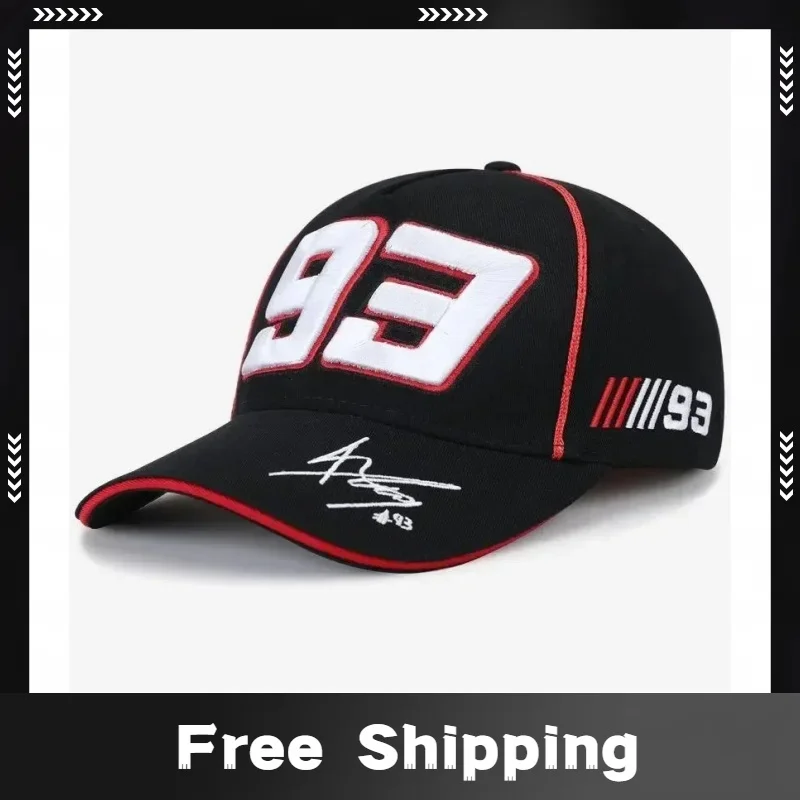MM93 GP Baseball Cap Marquis Signature PIASRI Hut F1 Racing Cap Männer Frauen Fans Hut Outdoor Angeln Sport Sonnenschutz Hut