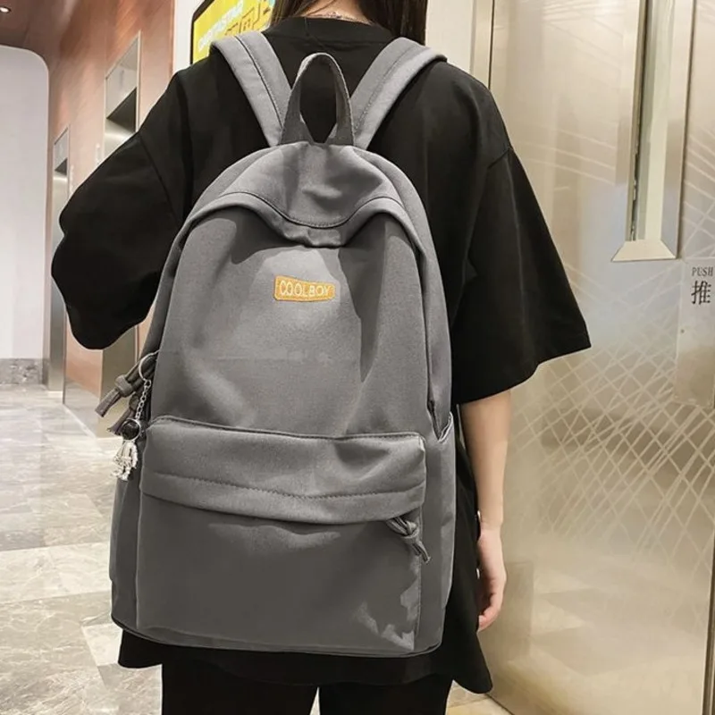 

Junior High School Students' Large Capacity Simple Backpacks, Boys' And Girls' Backpacks, School Backpacks