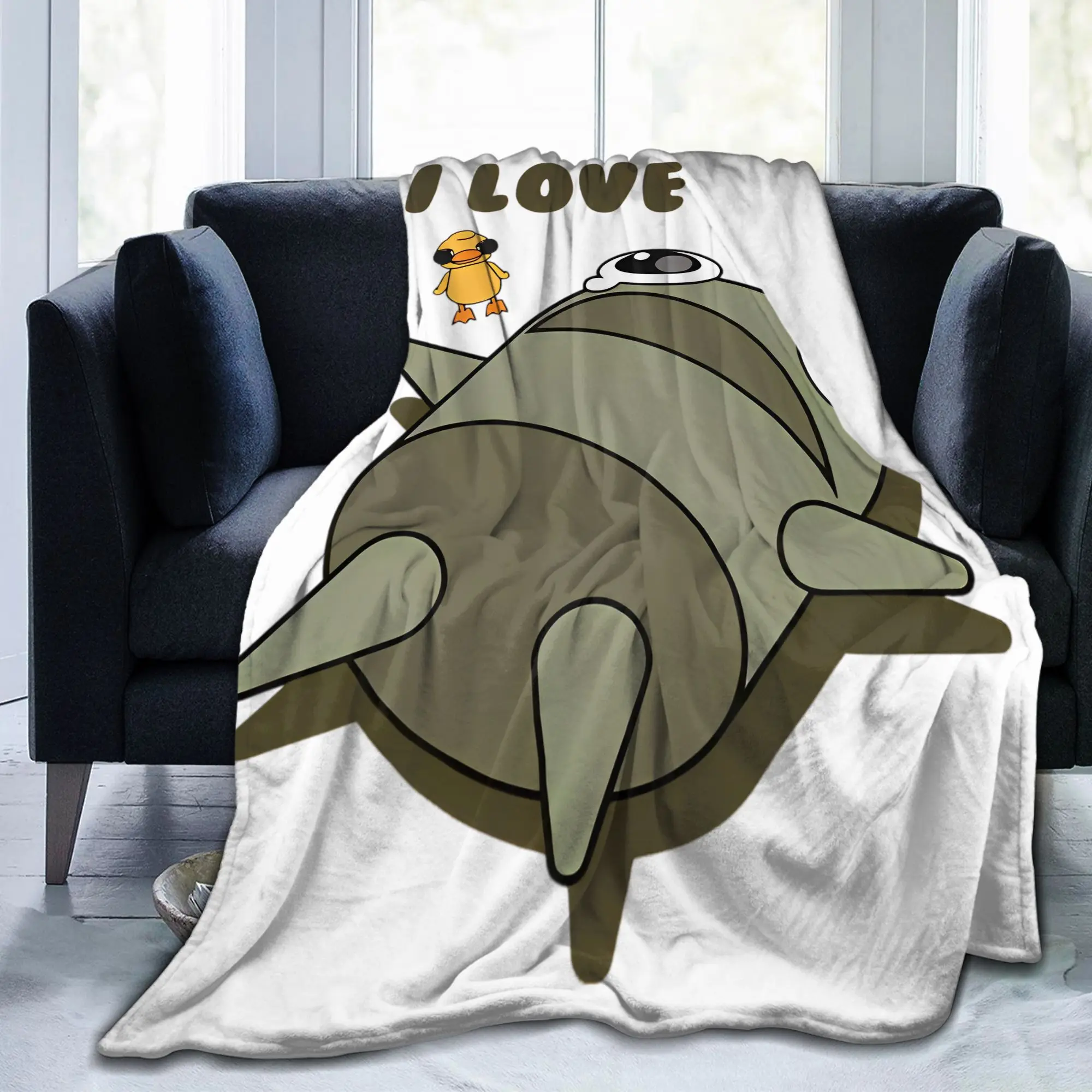 R.E.P.O. Funny Horror King of the Losers Knitted Blankets Flannel Repo Soft Throw Blankets for Outdoor Travel Bed