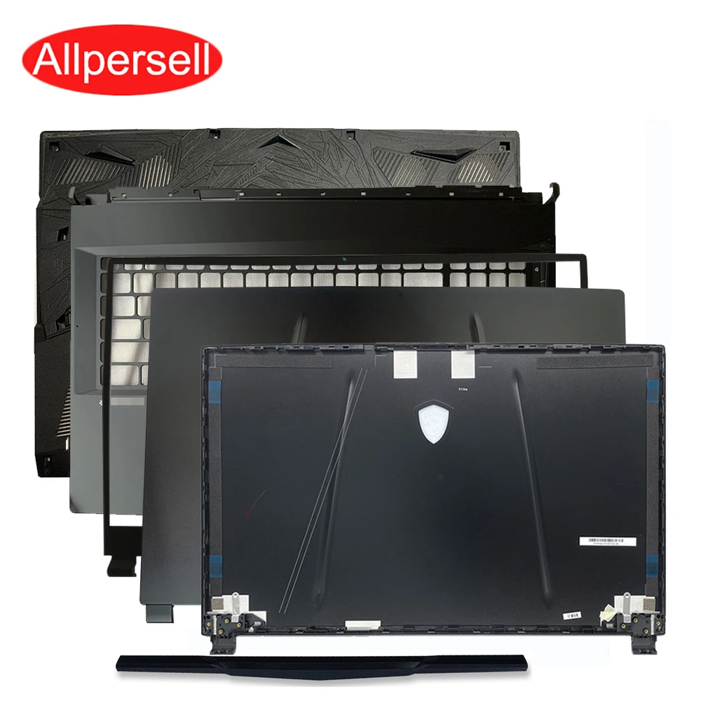 

Корпус ноутбука для MSI GP75 MS-17E2 MS-17E3 MS-17E7, верхняя крышка, рамка, подставка для рук, нижняя крышка шарнира корпуса