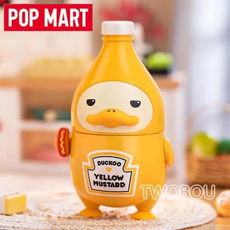 

POP MART Duckoo Kitchen Battle Series слепая коробка, сумка для догадок, загадочная коробка, игрушки, кукла, милая аниме-фигурка, коллекция настольных украшений
