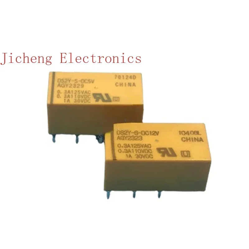 

DS2Y-S-5V Relay 5V 6-pin Brand New DS2Y-S-DC5V