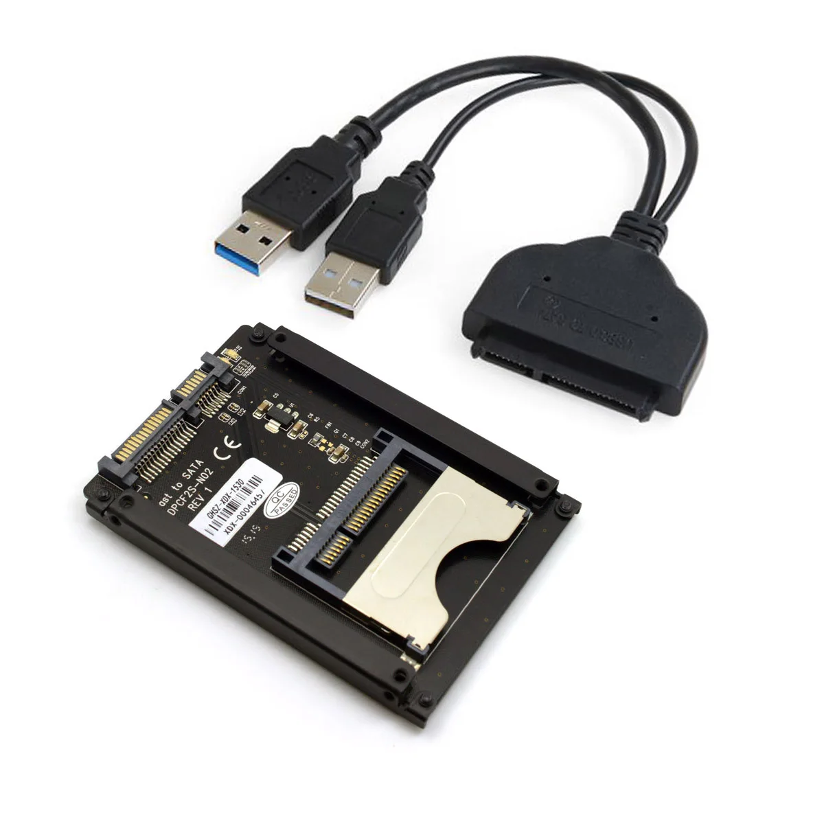 Cablecc  SATA 22 Pin to USB 3.0 to CFast Card adapter 2.5