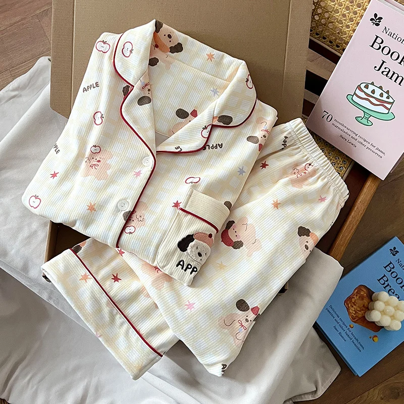 

Пижамные комплекты с шортами для женщин: домашняя одежда для отдыха, с длинным рукавом, круглым вырезом, длиной до щиколотки, мягкие, удобные, дышащие, эластичные, повседневные, унисекс