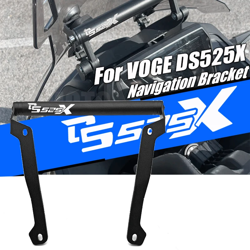 Soporte de navegación para teléfono de motocicleta VOGE Valico 525DSX DS525X, barra frontal, soporte de montaje para parabrisas GPS 2022-2025 2024 2023 DS525