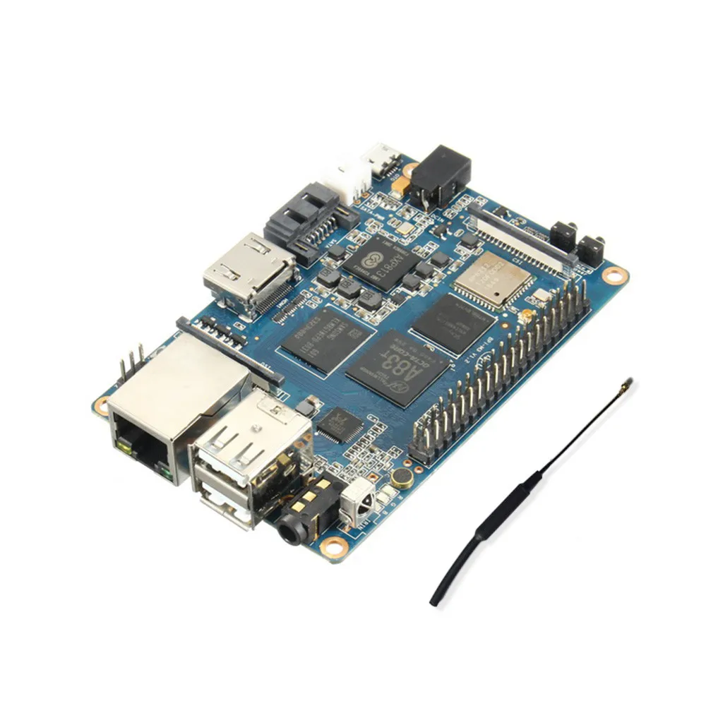 

Banana Pi BPI M3 A83T Octa-Core (8-core) 2G LPDDR3+8GBEMMC Open-source Development Board Single Board Co raspberry pi compatible