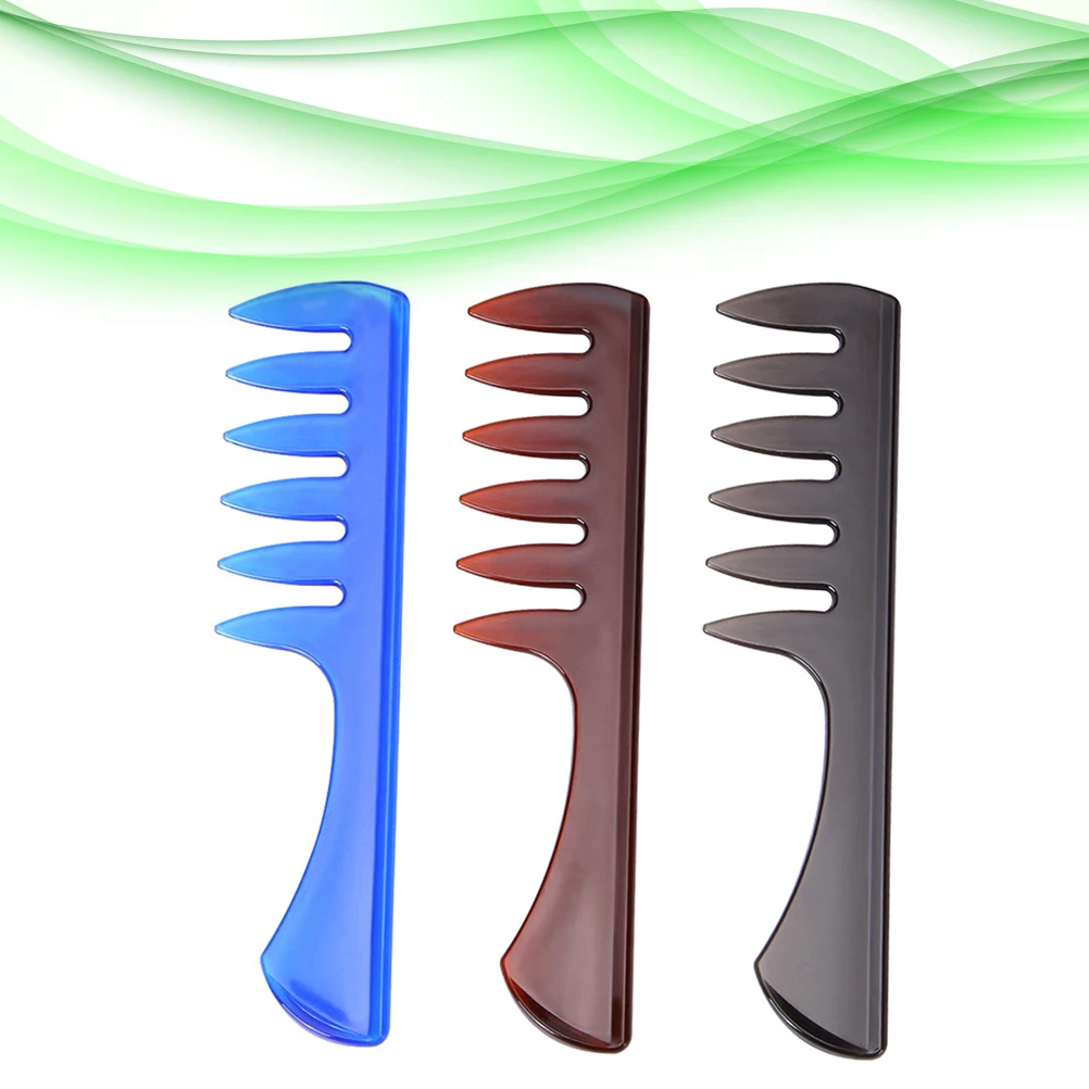 

3pcs Hair Comb Hair Spary Comb For Man Spray Organizer For Hairdressing Accessories Men Portable Hairdressing Accessories