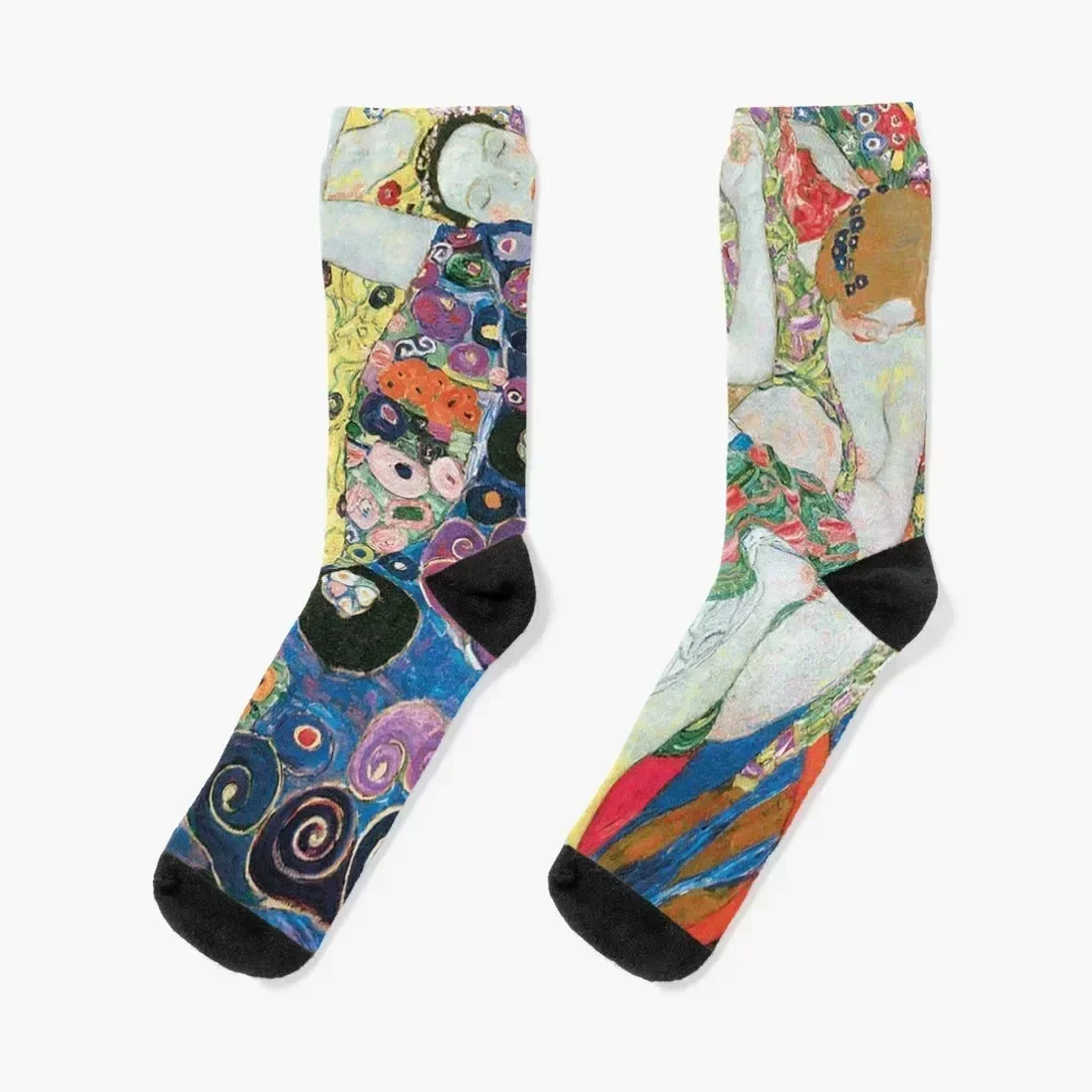 

gustav klimt Socks fashionable sports stockings funny gifts set Men Socks Luxury Brand Women's