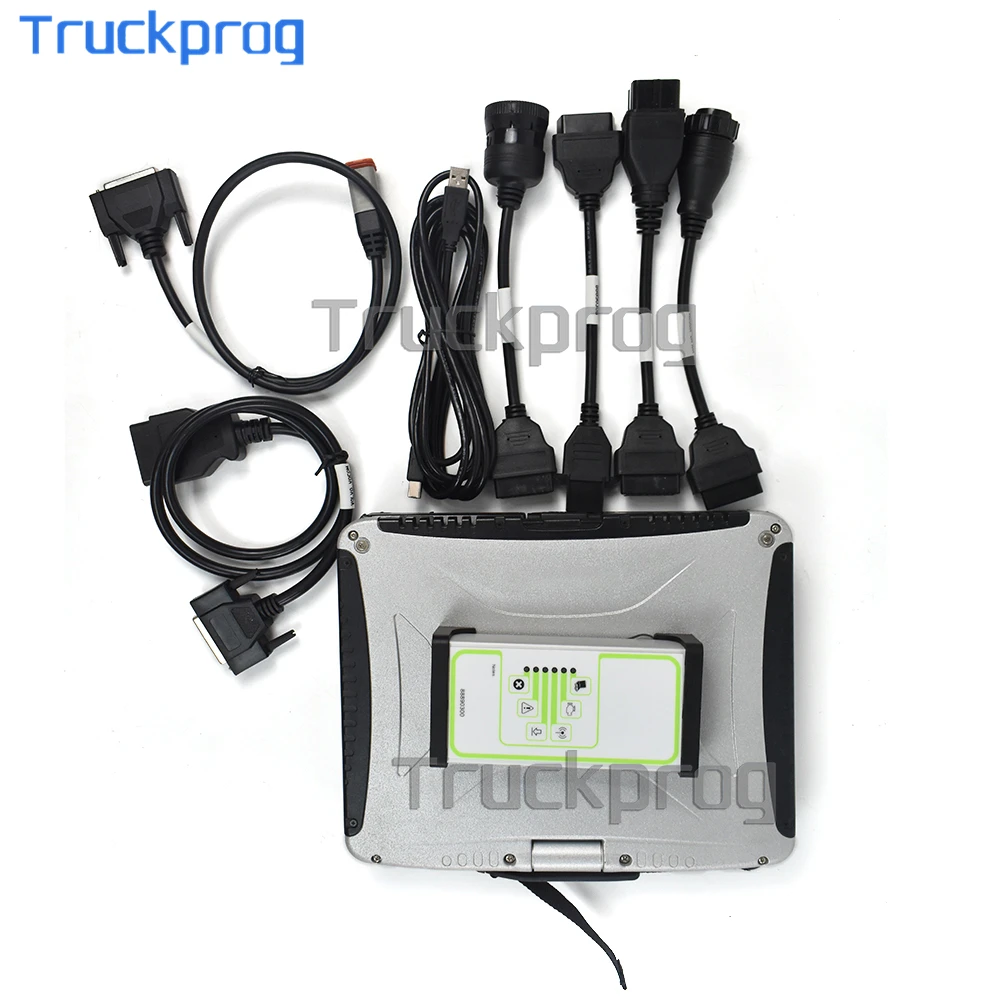 PTT 2.8 Dev2 for Developer Tool Vocom Y1 88890300 VCADS For Truck Construction Diagnostic Tool +CF52 Laptop