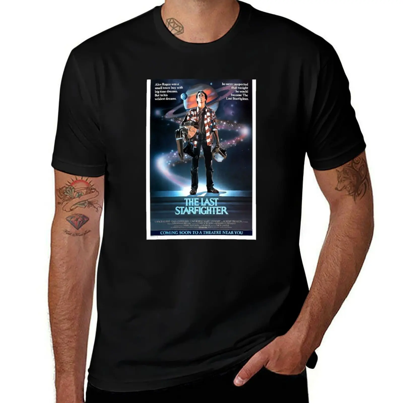 

Last Starfighter (1984) The T-Shirt Work Style Casual T-Shirt