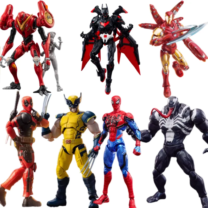 

Коллекционные подвижные фигурки BLOKEES Marvel: Deadpool, Wolverine MK85, Thor, Superman, Captain America (серия Beyond Edition)