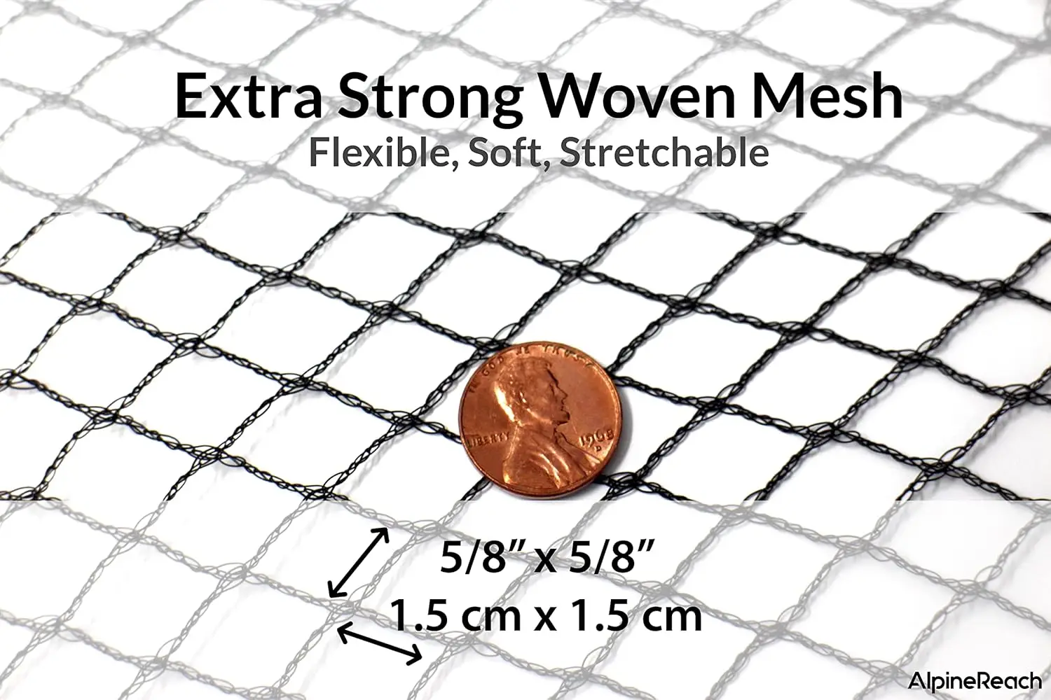 شبكة حديقة شديدة التحمل مقاس 7.5 × 100 قدم، شبكة دقيقة لحماية نباتات الطيور والغزلان مع أربطة بسحاب، سياج أسود قابل لإعادة الاستخدام