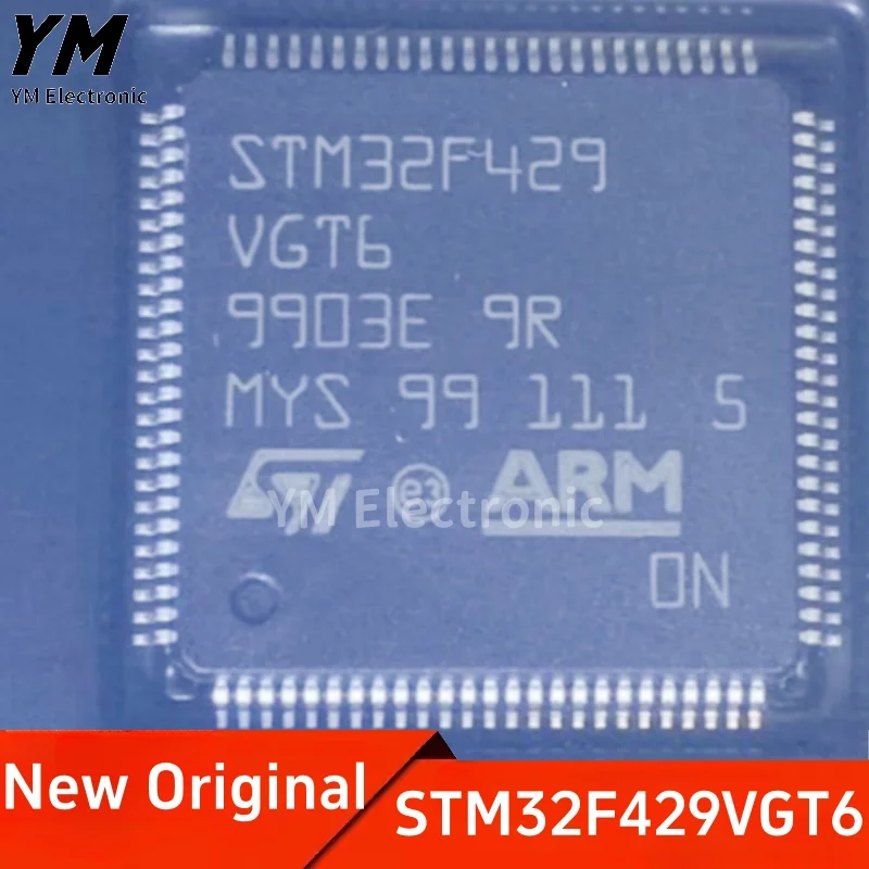 

New Original STM32F429VGT6 LQFP-100 ARM Cortex-M4 32-bit Microcontroller MCU