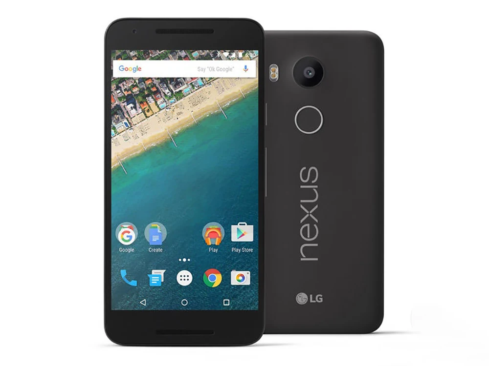 Unlocked Original LG Nexus 5X 4G Mobile Phone  H790 5.2'' 2GB RAM 16/32GB ROM LTE  CellPhone 13.0MP 1080P Hexa Core SmartPhone