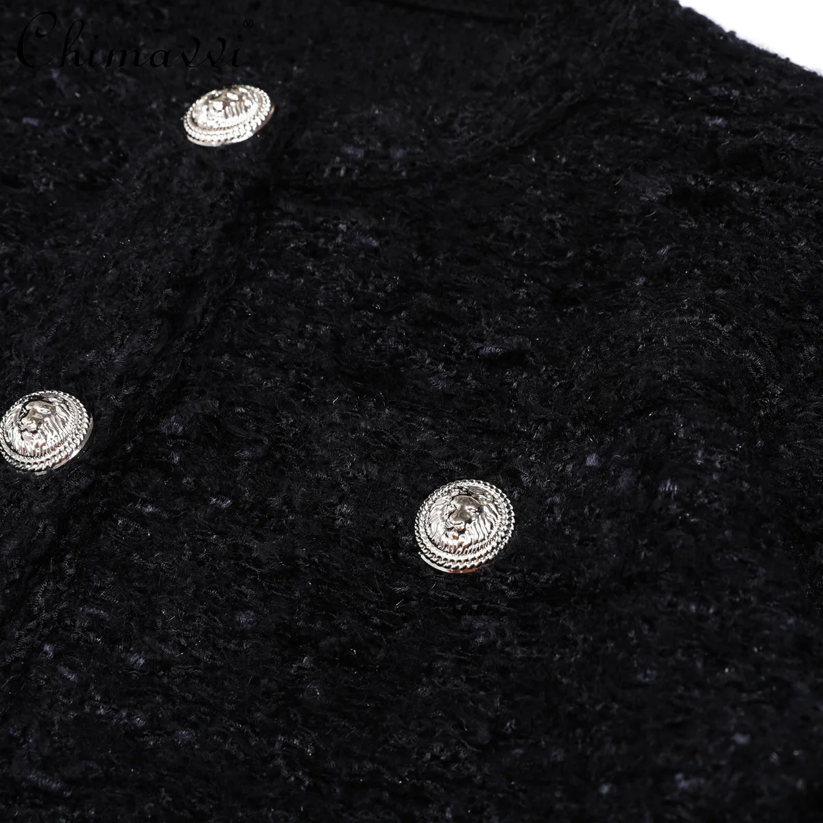 2025秋冬新作 高級ファッション 長袖 シングルブレスト 通勤ジャケット レディース エレガント 多用途 ブラックコート トップス