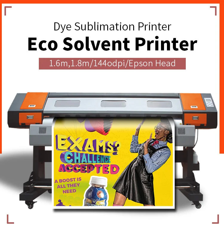 Hot sale best price eco solvent printer 1.8m ecosolvent printer Eco Solvent Printer for banner