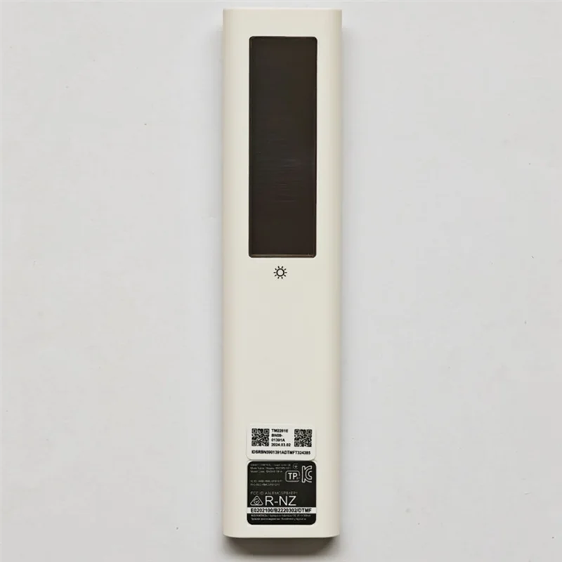 Y43A-BN59-01391A Solar Voice Remote Control For  Frame TV Remote Control With Bluetooth Rechargeable Solar Cell White
