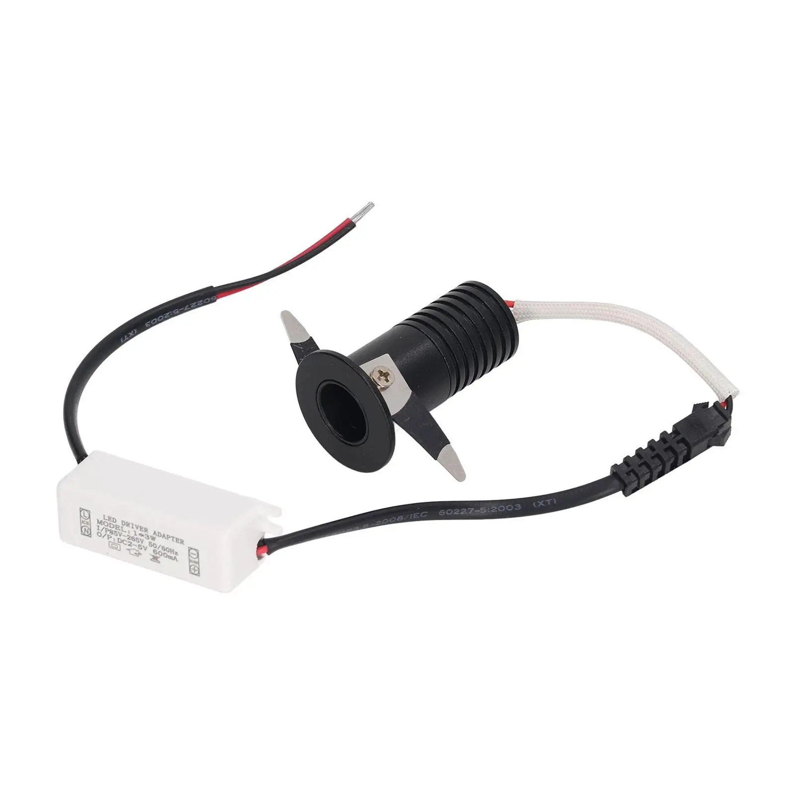 

Sleek Mini Recessed Downlights 3W Aluminum Energy Efficient Small Ceiling Lights for Kitchen and Home Decor