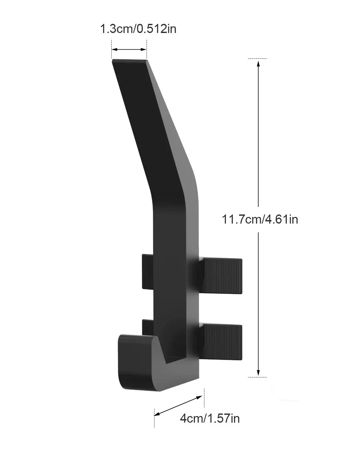 4 Soundproof Panel Hooks - Drill-free coat hooks for soundproof panels, practical hooks for home studios and office soundproofin view 6