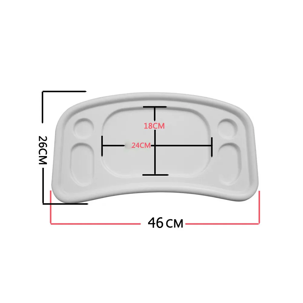 Feeding Chair Tray Food High Children Stroller Snack for Baby Portable Highchair White Universal Organizer