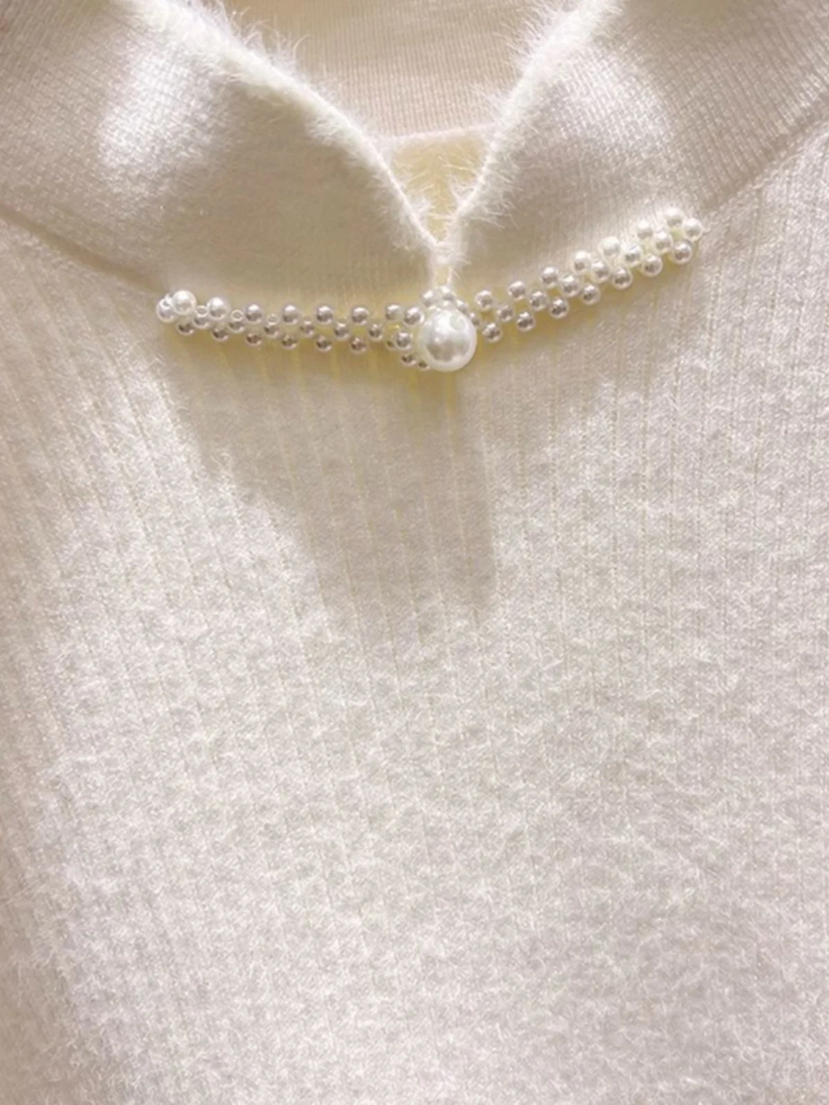 المرأة Thiened Fce اصطف f عالية Ne سترة Inteated المخملية الدفء الخريف الشتاء جديد Sle قاعدة irt ملابس داخلية #4