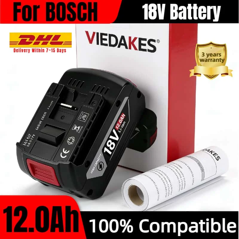 

for bosch 18v battery BAT609 BAT610 BAT618 BAT619 18V 10Ah Lithium Battery Replacement For Bosch 18V Professional Drill Battery