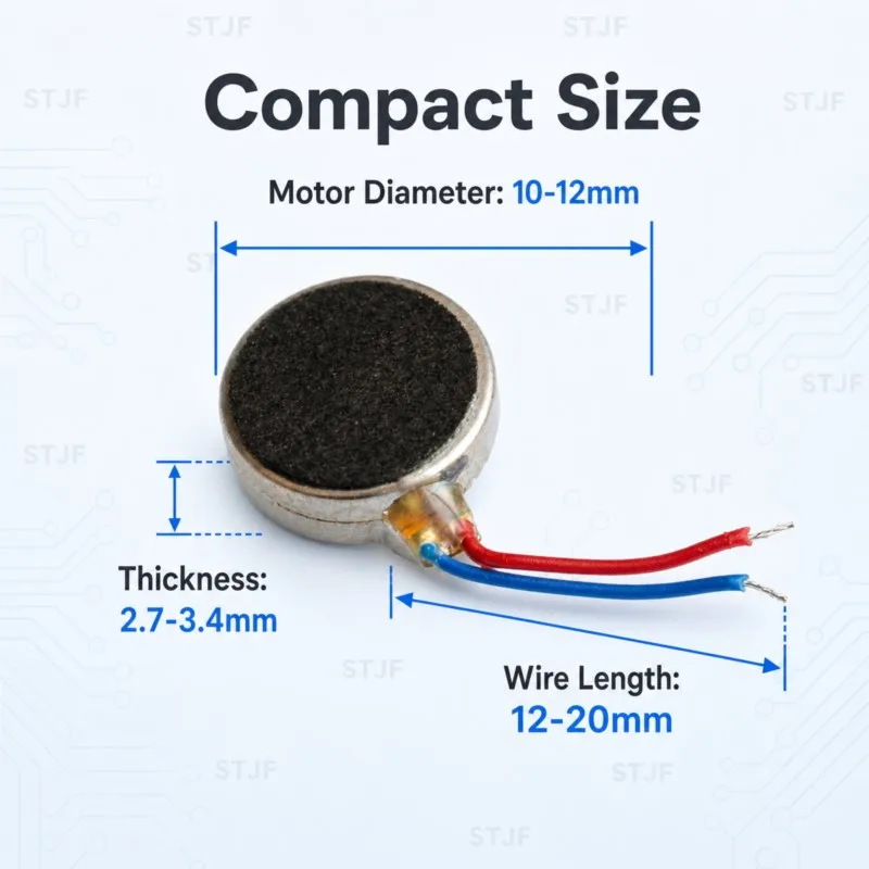 5pcs 1030 Flat phone motor vibrator mo tor small vibrator m otor miniature motor