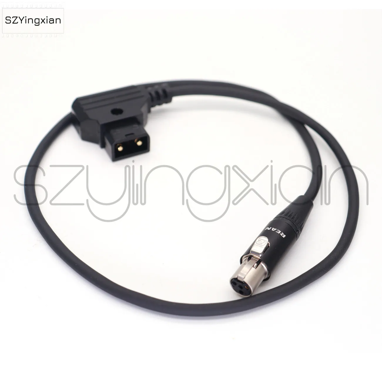 Tvlogic 058/056/055 Monitor Power Cable, D-TAP to TA4F mini XLR 4-pin Female