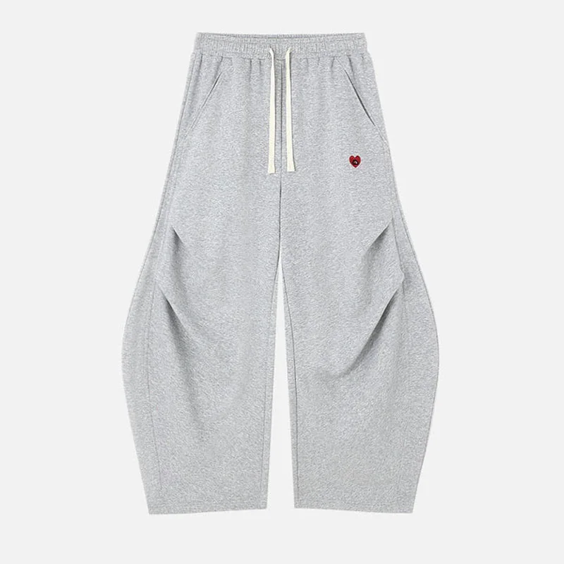 أزياء أوروبية وأمريكية لرقص الشوارع والجاز الهيب هوب سراويل رياضية غير رسمية كلاسيكية فضفاضة بأرجل مستقيمة