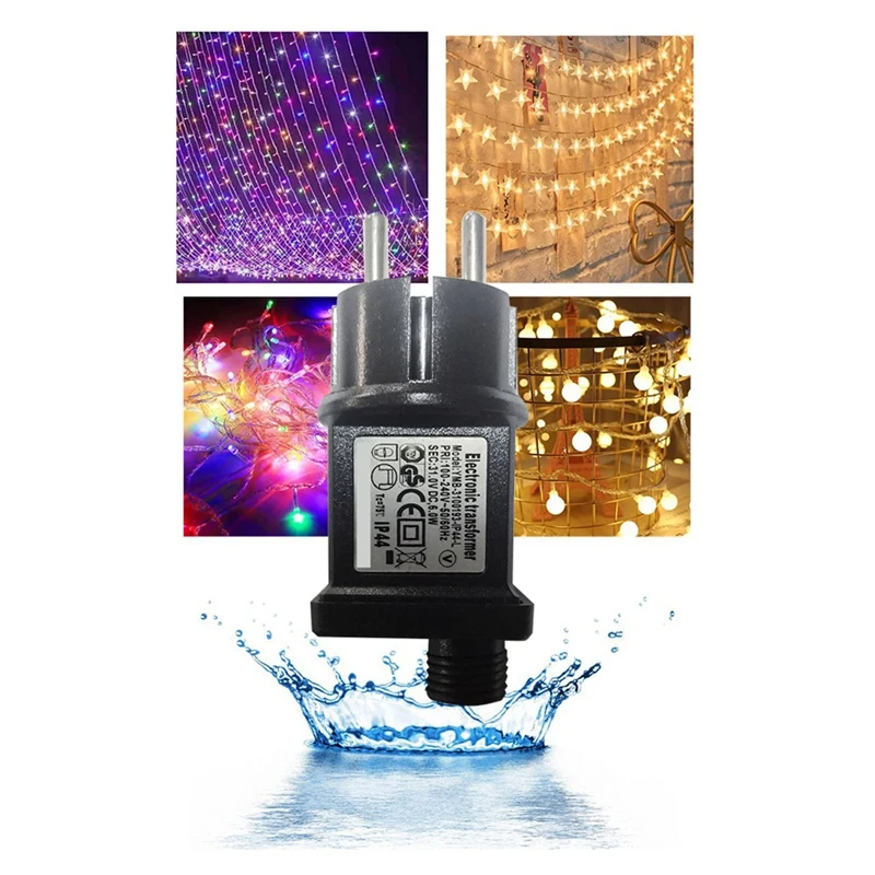 A79U-5X Netzteil 31V 6W 193MA Ausgangsstrom 100V-240V Wasserdichter elektronischer Adapter Acht Funktionen EU-Stecker