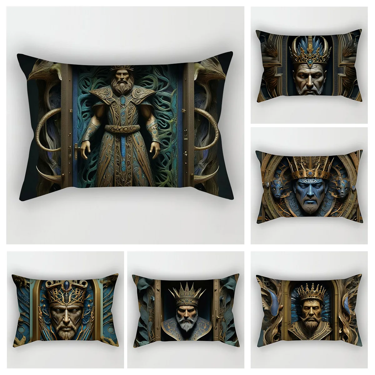 Decorative Cushion Home Living Room Decor Throw Pillow Cover 48x74 30x50cm 40x60cm 50x70 bedroom bed pillowcase Egypt pharaoh